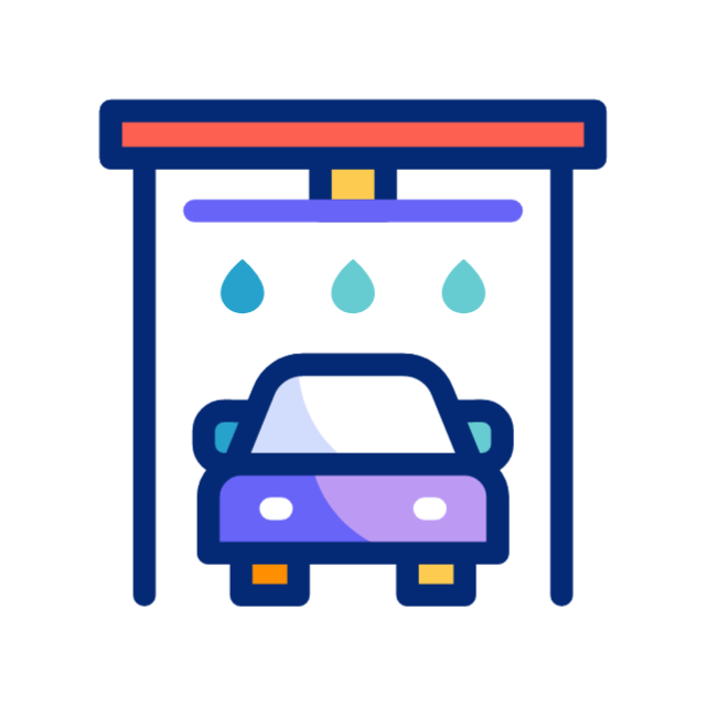Car Wash & Service Icon